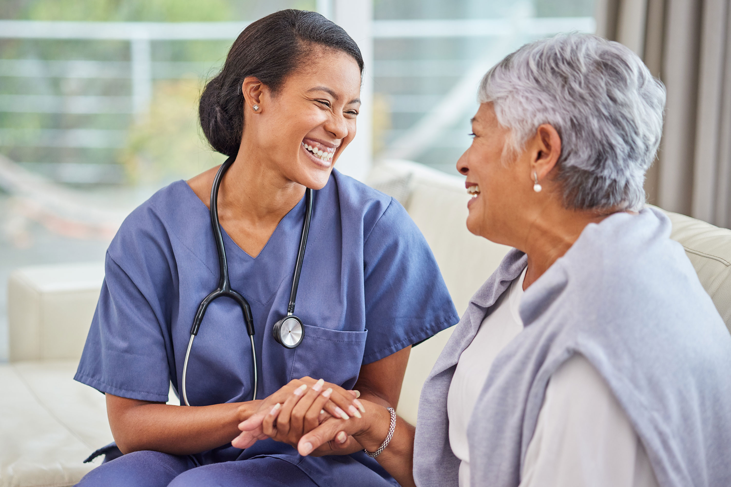 Nurse and patient 2