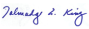 Talmadge-E-King-signature