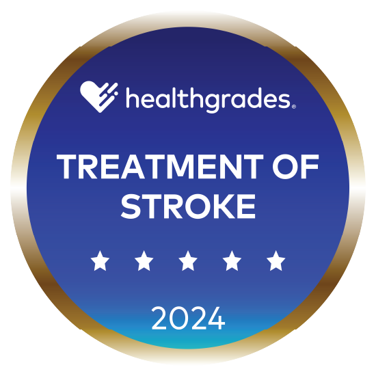 Healthgrades® Five-Star Recipient for Treatment of Stroke in 2024