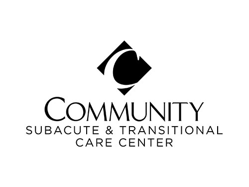 Community Subacute & Transitional Care Center | Standard Logo - Black