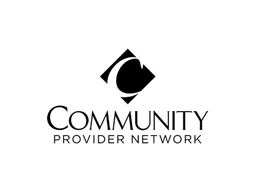 Community Provider Network | Standard Logo - Black