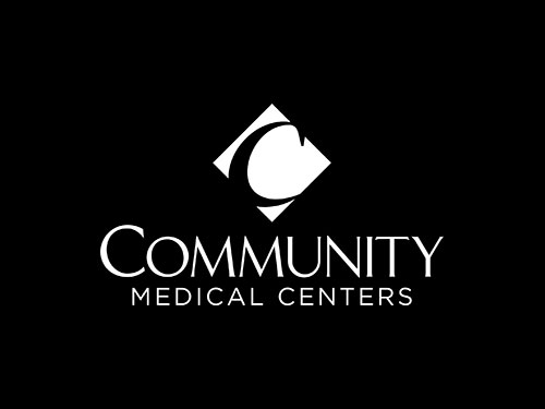 Community Medical Centers - Standard Logo - White
