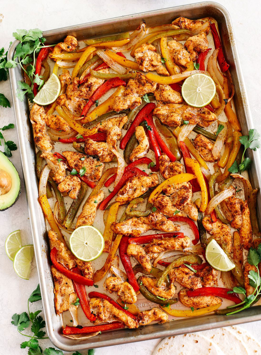 Sheet Pan Chicken Fajitas