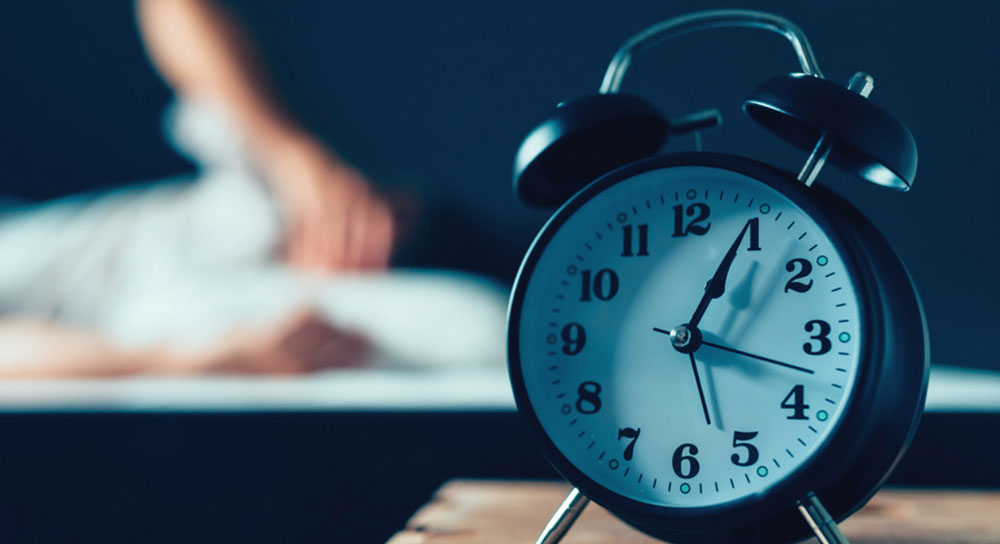 An old fashioned alarm clock 