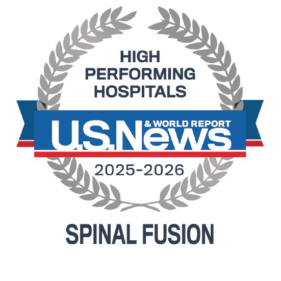 High Performing Hospitals - Back Surgery 2025-2026