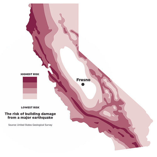Seismic graphic square