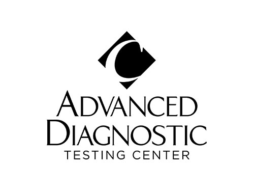 Advanced Diagnostic Testing Center | Standard Logo - Black