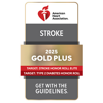 American Heart Association’s – Stroke Gold Plus Award