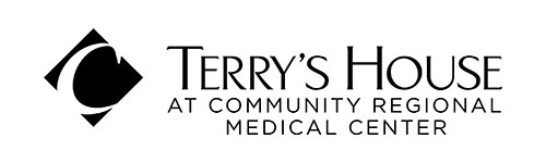 Terry's House | Horizontal Logo - Black