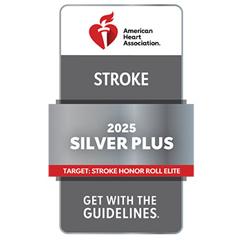 American Heart Association’s – Stroke Silver Plus Award