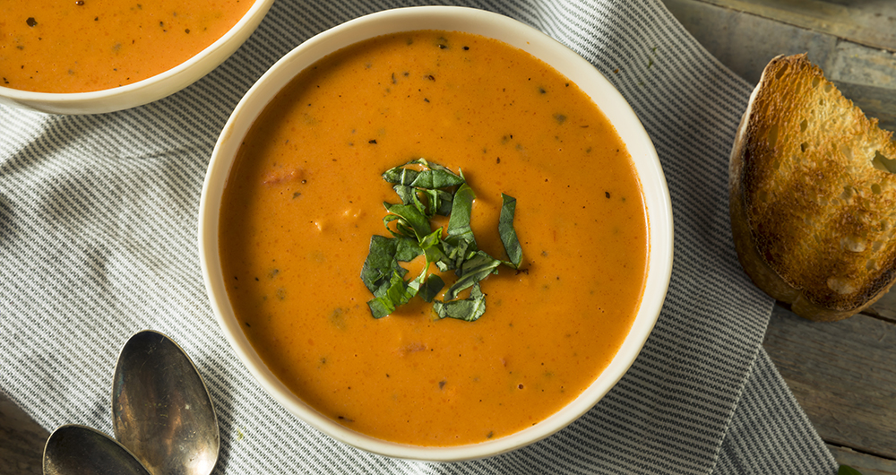 Basil, Pepper & Roasted Tomato Soup