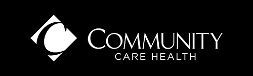 Community Care Health | Horizontal Logo - White