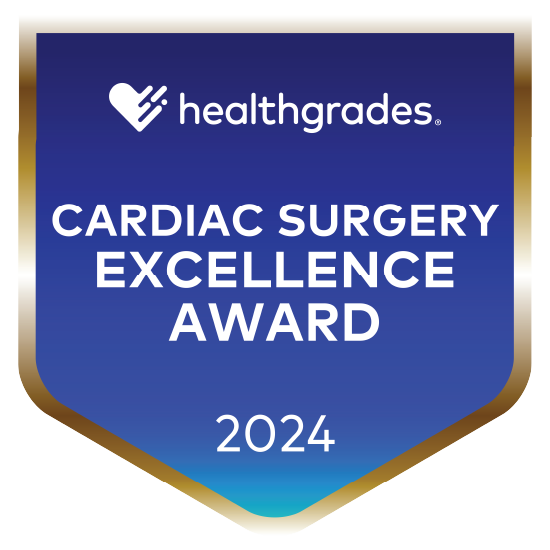Healthgrades® Cardiac Surgery Excellence Award™ 2024