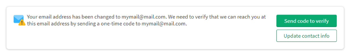 MyChart Send Code to Verify