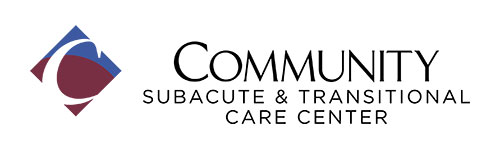 Community Subacute & Transitional Care Center | Horizontal Logo - Color