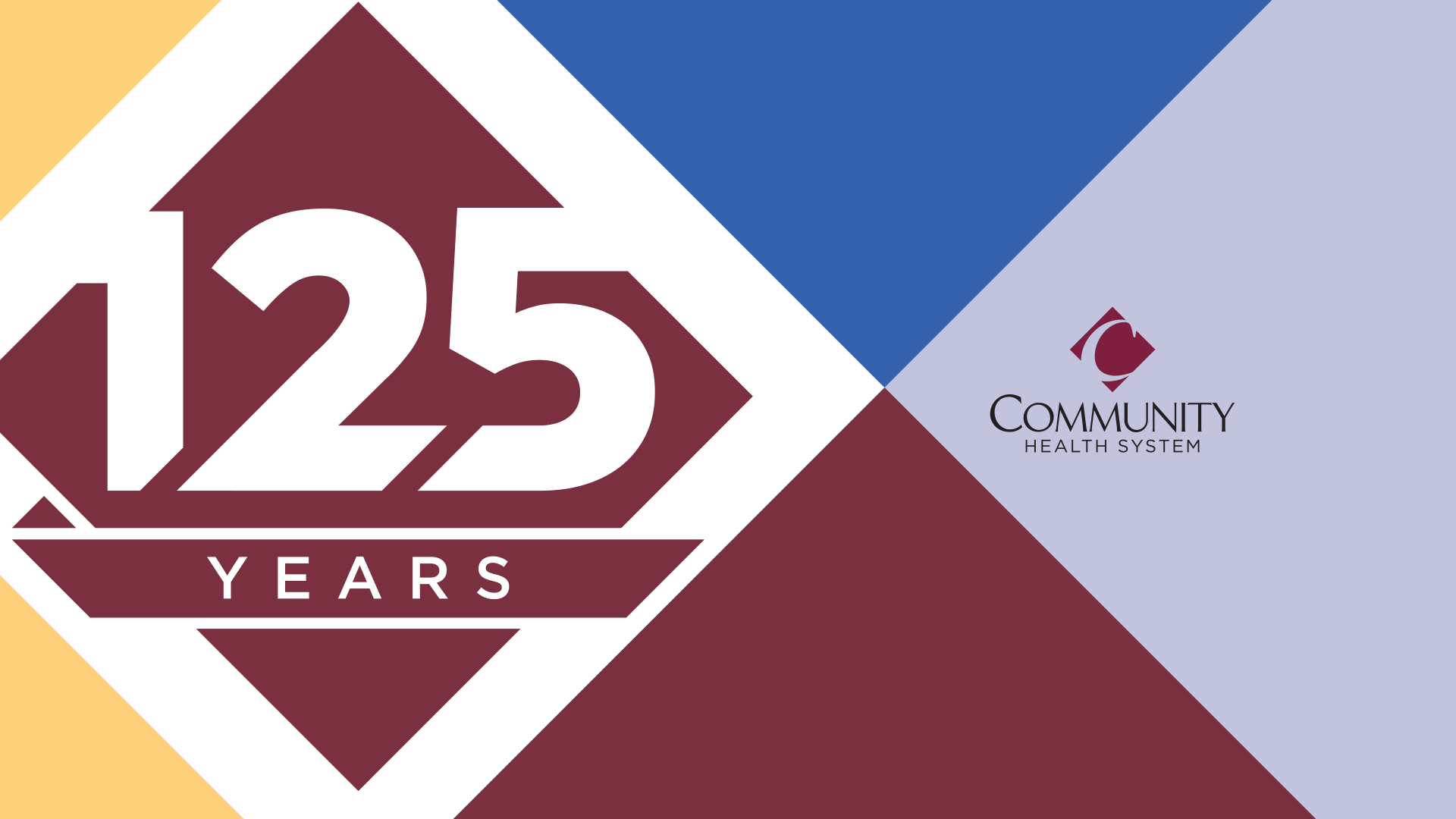 125 years of medical history logo in color