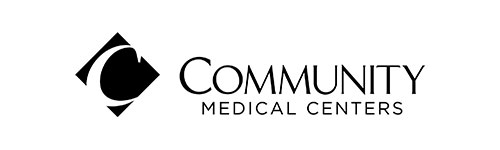 Community Medical Centers - Horizontal - Black
