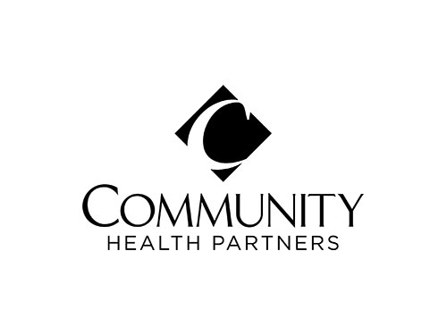 Community Health Partners | Standard Logo - Black