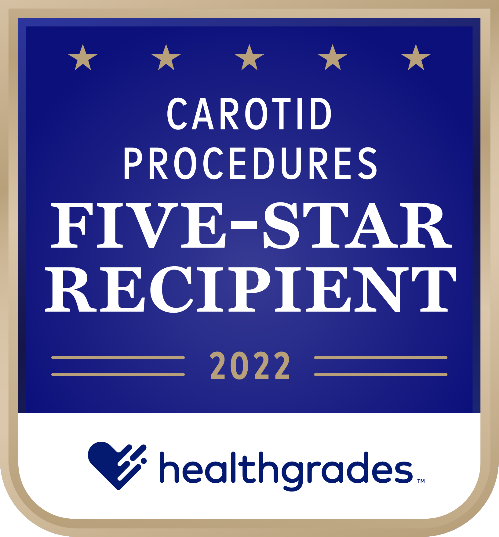 Healthgrades® Five-Star Recipient for Carotid Surgery in 2022