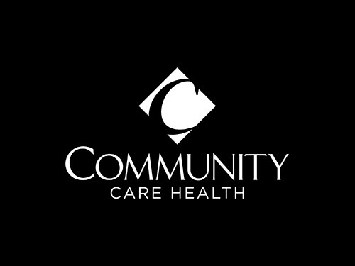 Community Care Health | Standard Logo - White