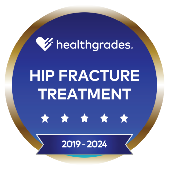 Healthgrades® Five-Star Recipient for Hip Fracture Treatment in 2019-2024